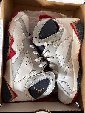 Air Jordan 7 Retro “Olympic” (2012) GS – Size 6.5Y / Women’s 8 – With Box